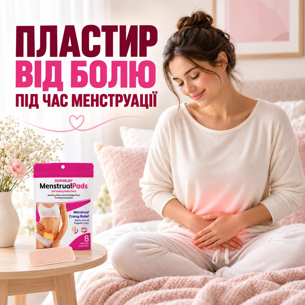 Саморозігрівальні термопластирі для живота