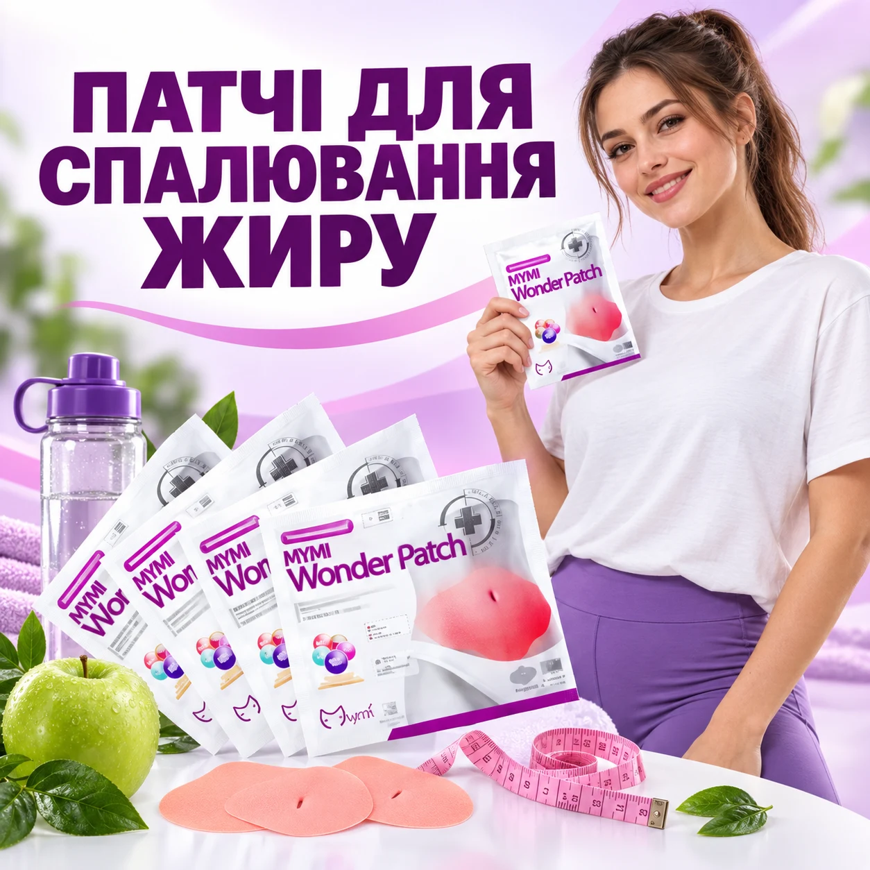 Пластирі для зони живота